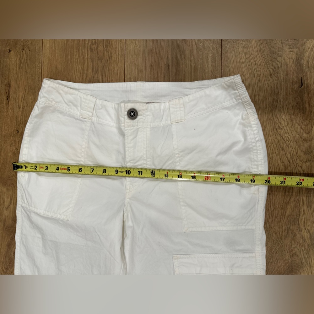 Free People White Wide-Leg Cargo Pants - Picture 12 of 15